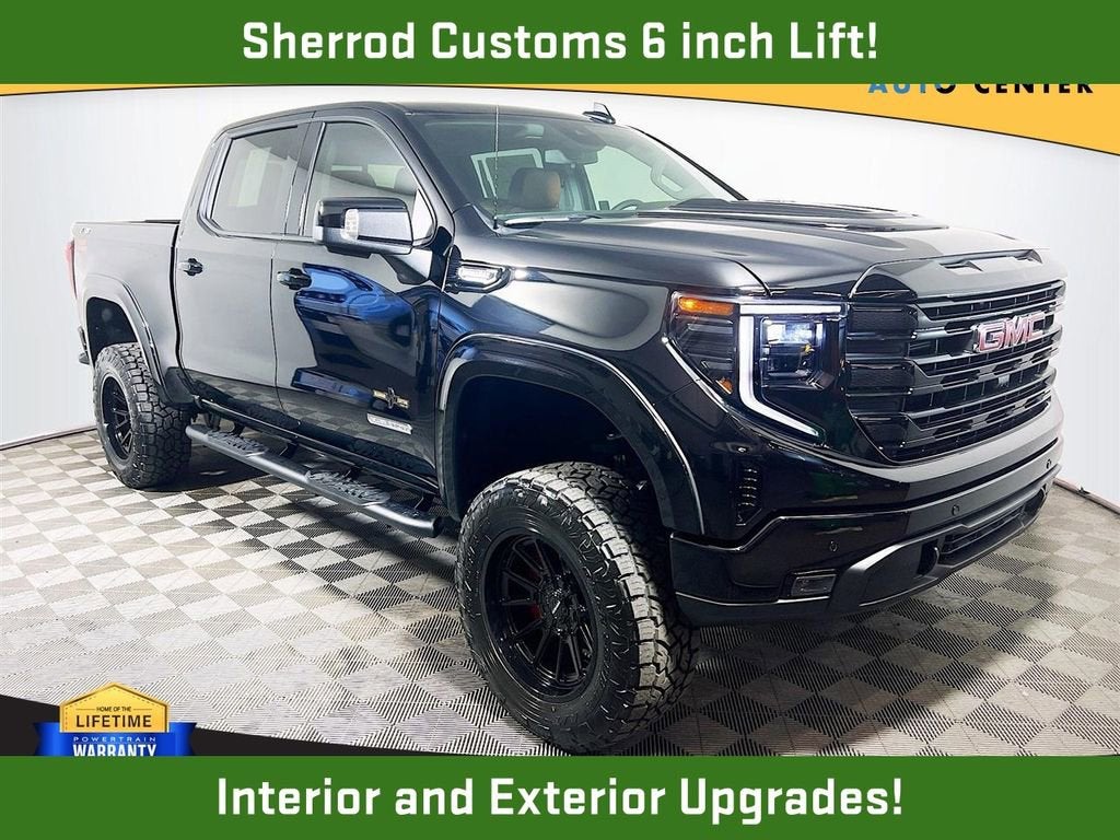 2026 GMC Sierra 1500 Elevation in Onyx Black — front three-quarter view