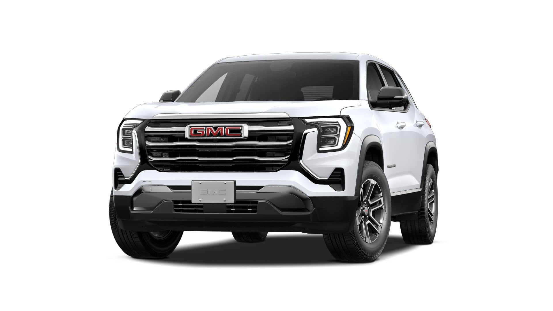 2027 GMC Terrain AWD Elevation in Summit White — front three-quarter view