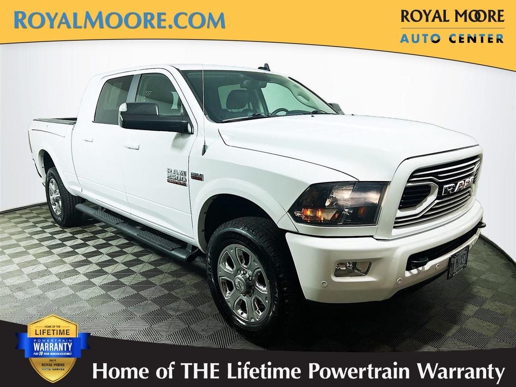 2018 RAM 2500 Big Horn in Bright White Clearcoat — front three-quarter view