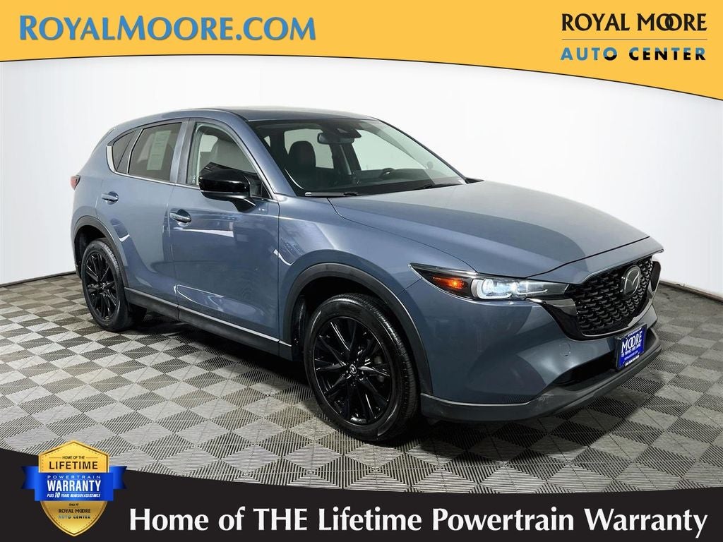 2024 Mazda Mazda CX-5 2.5 S Carbon Edition in Polymetal Gray Metallic — front three-quarter view