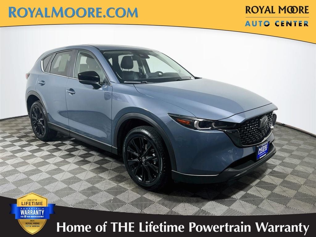 2025 Mazda Mazda CX-5 2.5 S Carbon Edition in Polymetal Gray Metallic — front three-quarter view