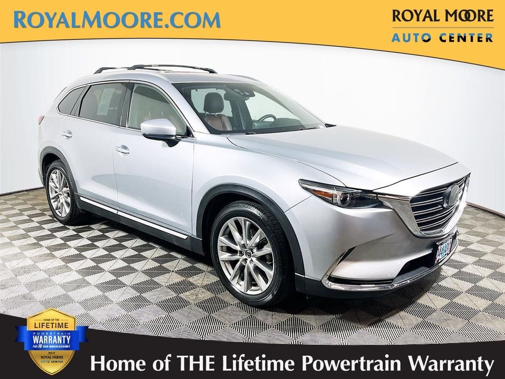 2017 Mazda Mazda CX-9 Signature in Sonic Silver Metallic — front three-quarter view