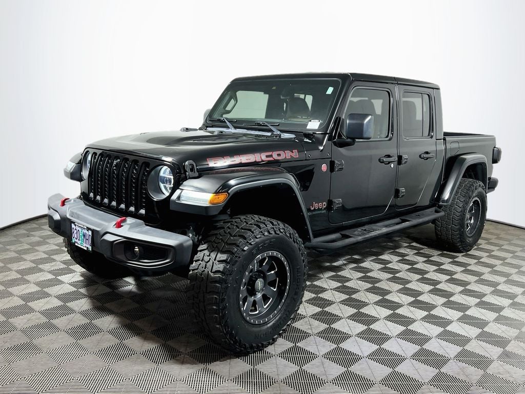 2020 Jeep Gladiator — rear three-quarter view