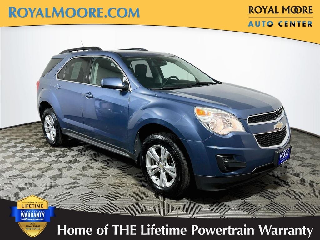 2011 Chevrolet Equinox LT 1LT in Supersonic Blue Metallic — front three-quarter view