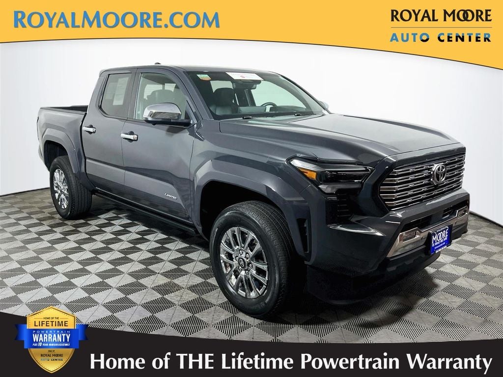 2024 Toyota Tacoma Limited in Underground — front three-quarter view