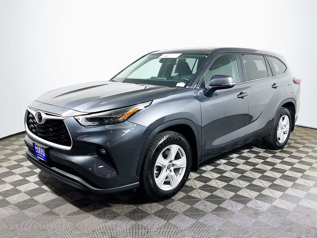 2024 Toyota Highlander — rear three-quarter view