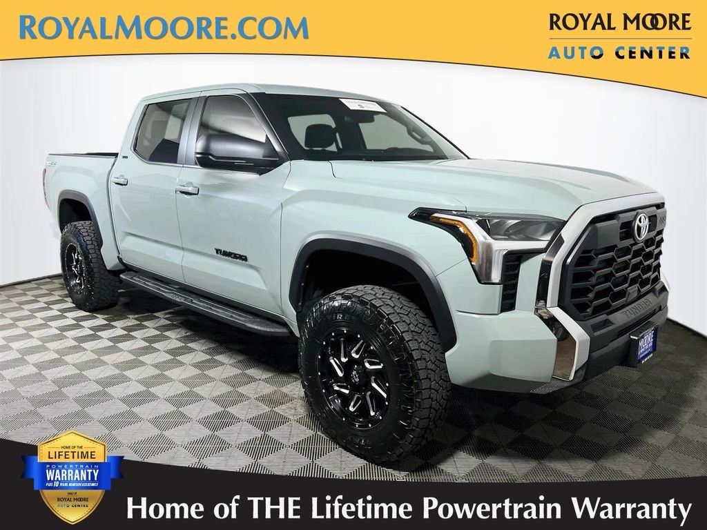 2026 Toyota Tundra SR5 in Lunar Rock — front three-quarter view