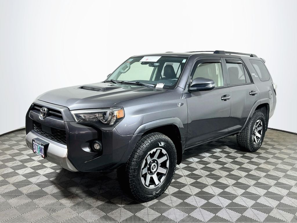 2021 Toyota 4Runner — rear three-quarter view
