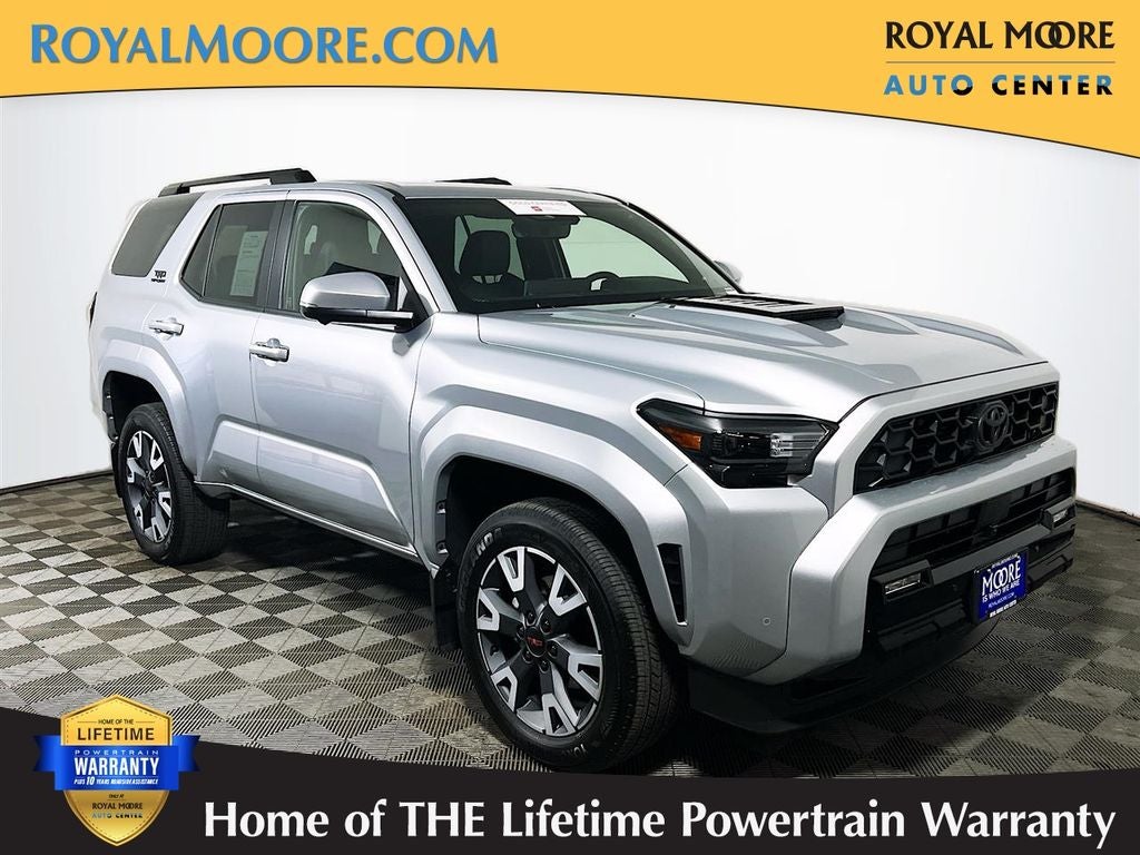 2026 Toyota 4Runner TRD Sport Premium in Cutting Edge — front three-quarter view